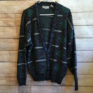 VINTAGE SANTANA LTD CARDIGAN SWEATER